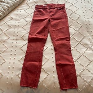 Red Gap Skinny Jean